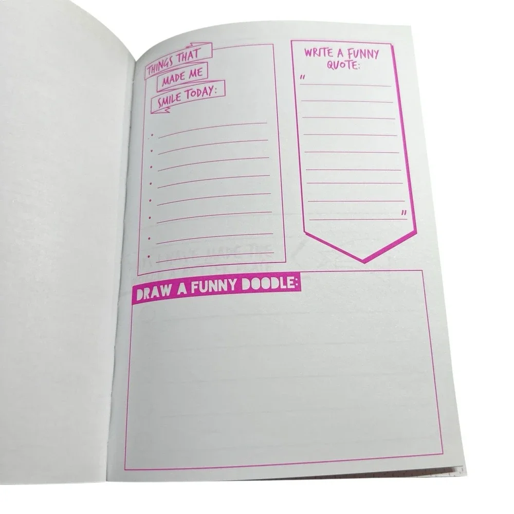 Furry‎ Blue Llama Journal Notebook Kids Gratitude Activity Diary
